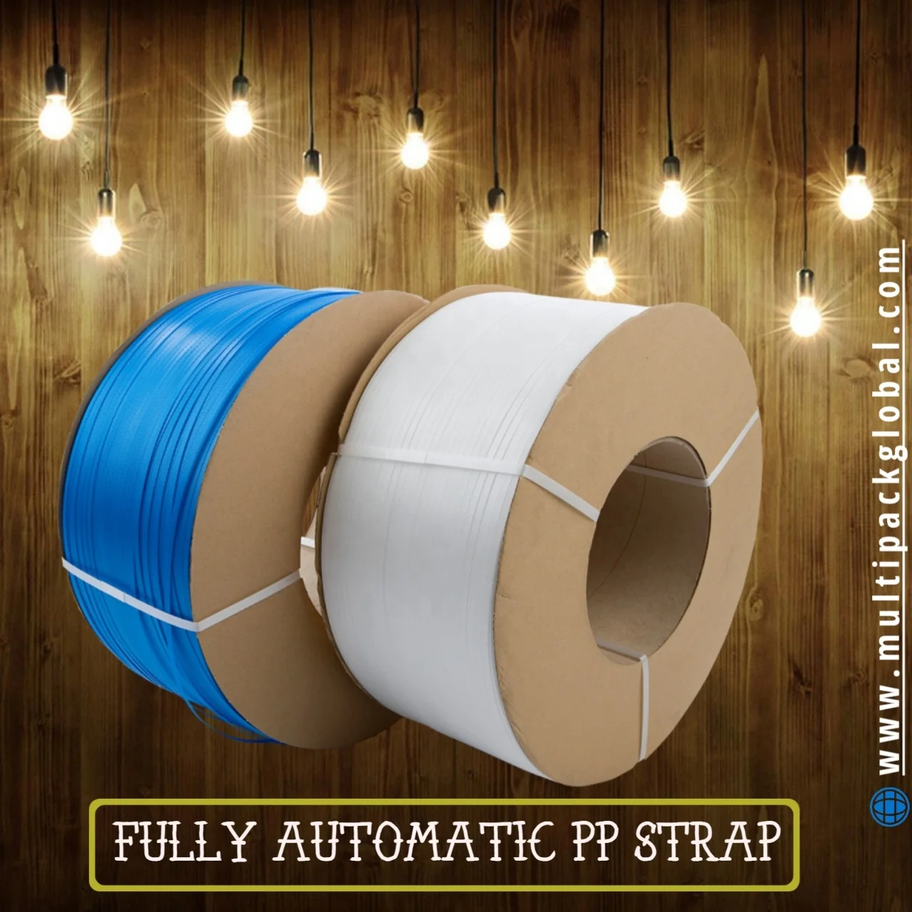 India Polypropylene Band  PP Strapping rolls size 9mm - 18mm All colors and printing options India Factory Cheap Price