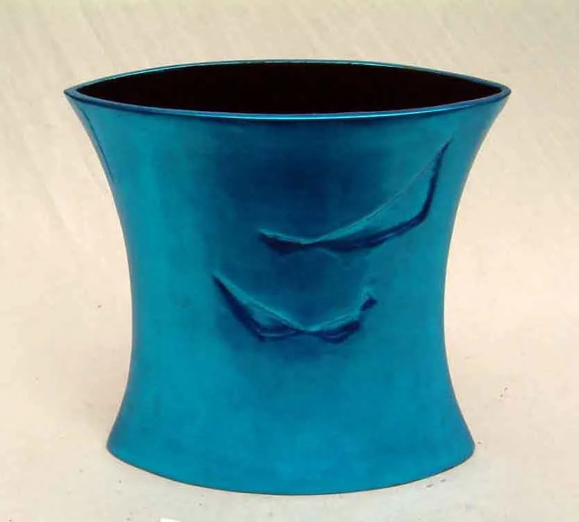 
Plain-colour oval lacquer vase, Vietnam handmade products, for home-decor, tableware, kitchenware, houseware 