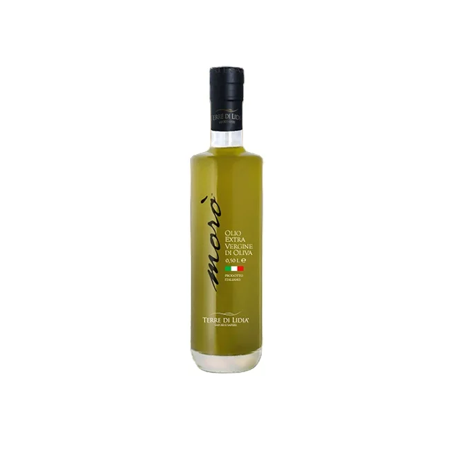 Italian Extra Virgin Olive Oil Bottiglia Moro 0.5 L Good Quality Olive Oil