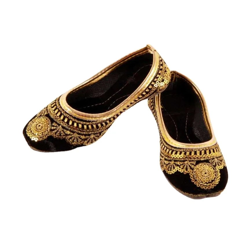 Pakistani Khussa / Khusa / Khussa Shoe Women Indoor PK Flat,light Weight Mixed Colors IMPEXPO Khu
