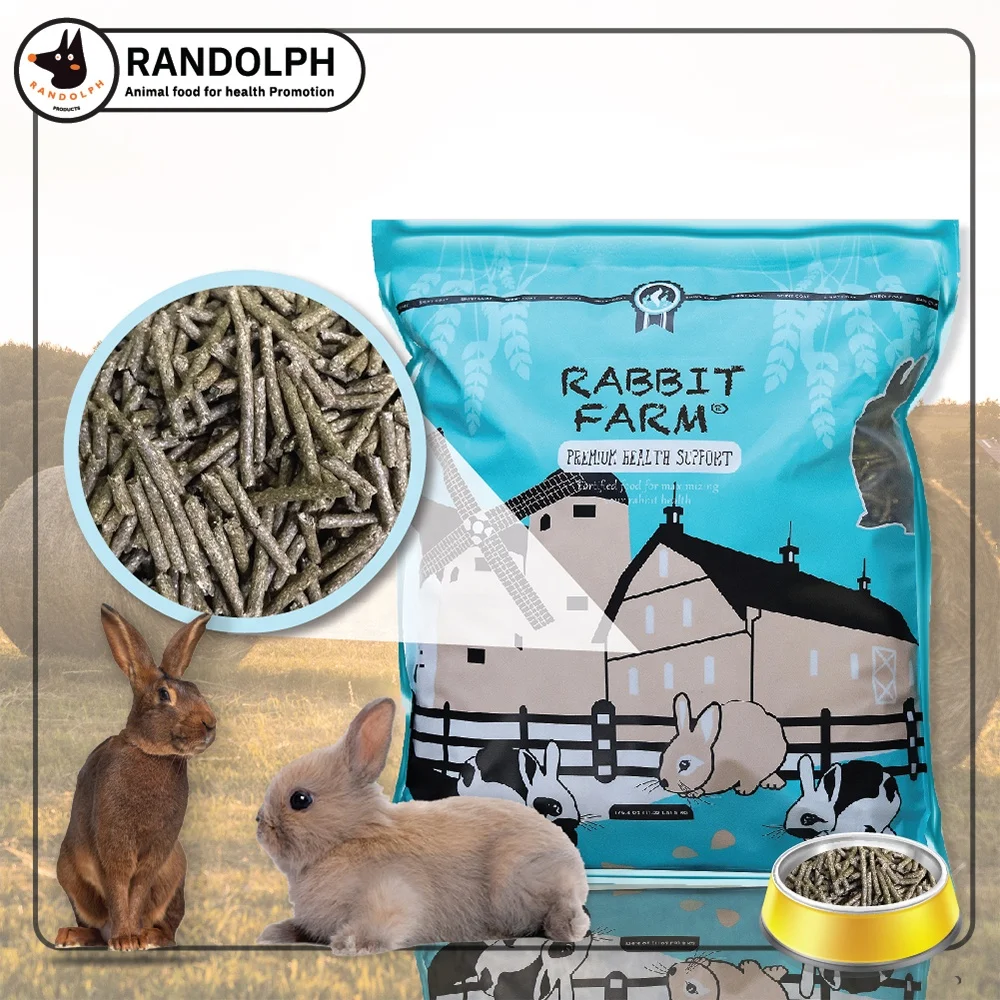 Randolph Rabbit Farm High Standard for Bunny it can 100% Grass substitution Product from Thailand Deverlop with Veterrinary