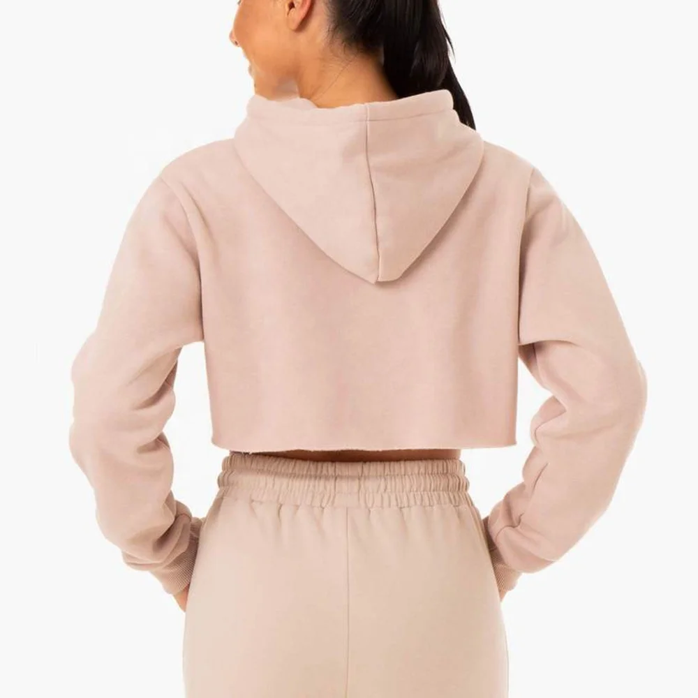 Apparel Design Services for Women Crop Top Hoodie