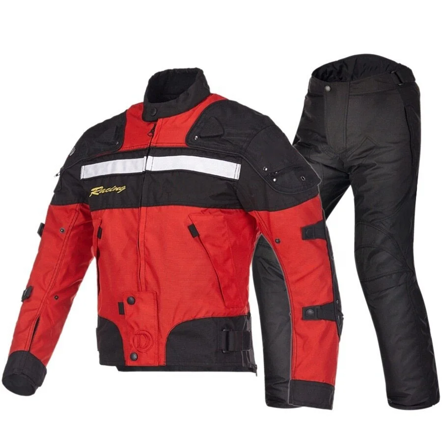 Waterproof Textile Motorbike Suit / Motorcycle racing jacket pants