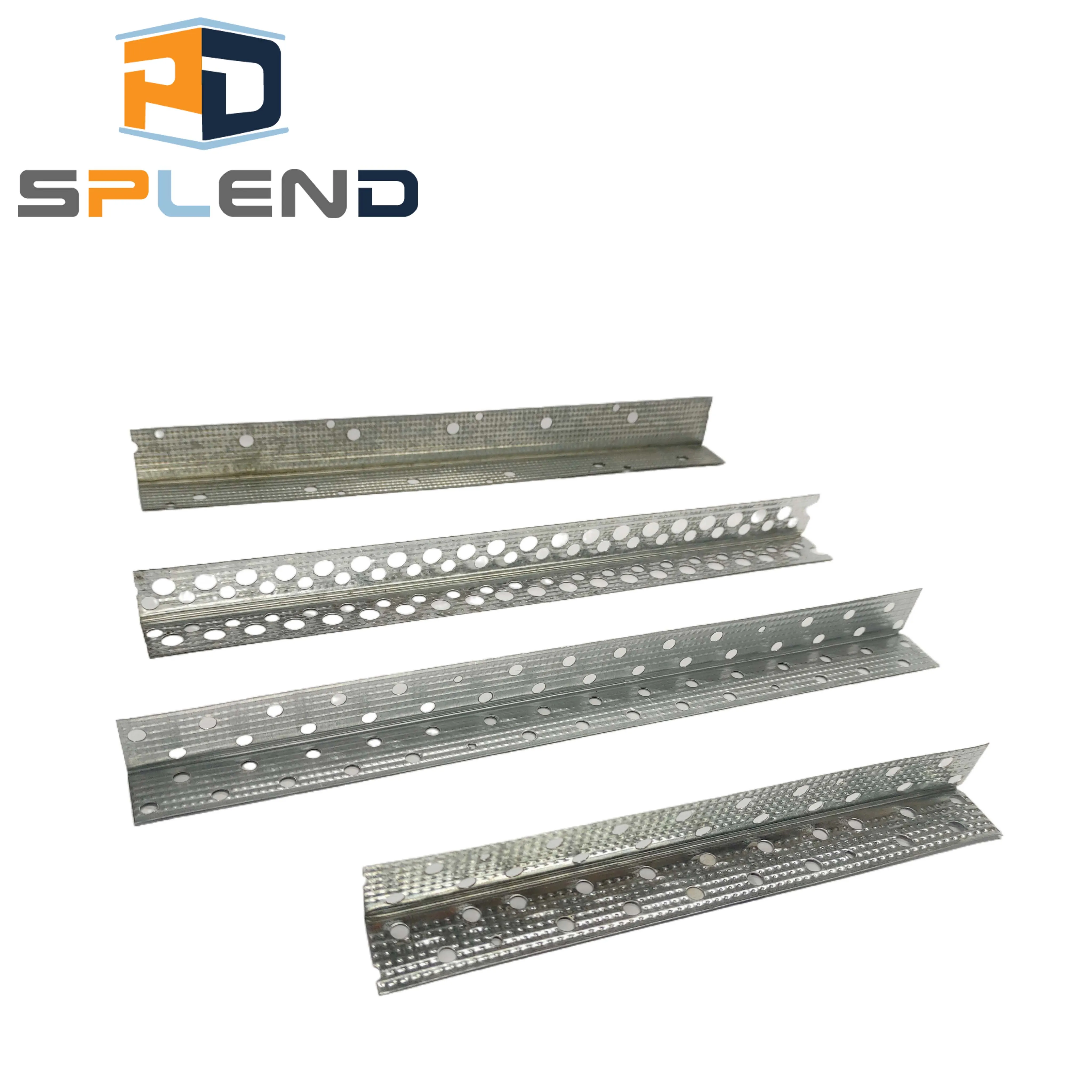 Direct Factory Supply Custom Steel Galvanized Profile Frame Metal Furring Wall Angle Gypsum Corner Bead Corner Protector