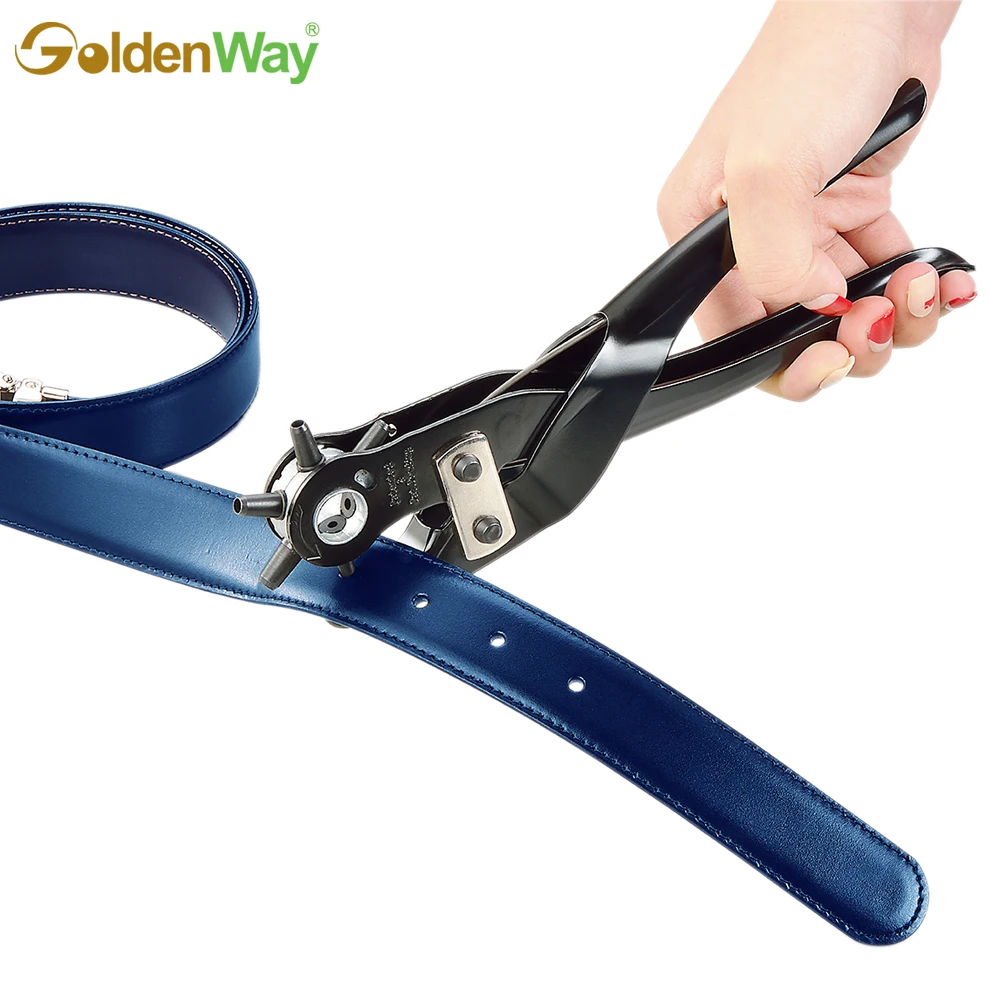 Инструмент для пробивки отверстий в кожаном ремне