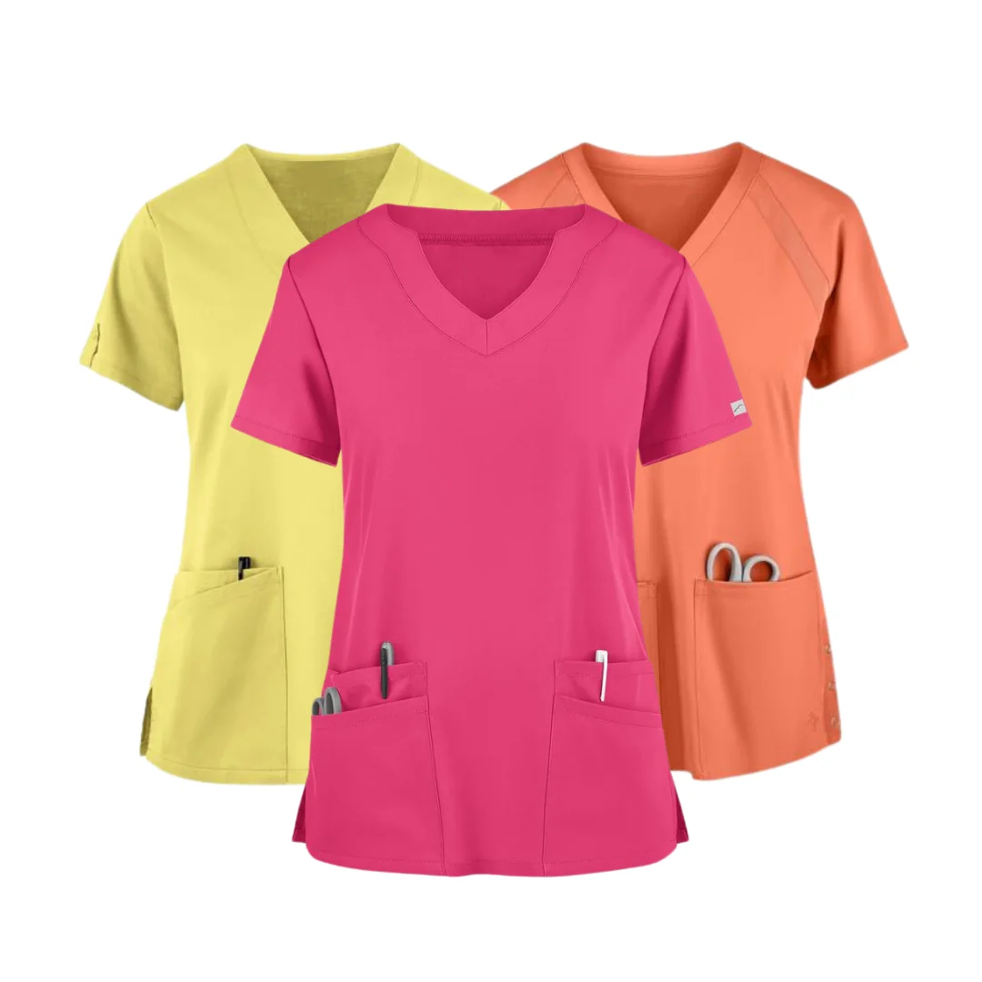 SPECIAL OFFER top modern nurse uniform hospital clinical heathcare scrub suits CUSTOM DESIGN - Saomai FMF uniform - OEM/ODM