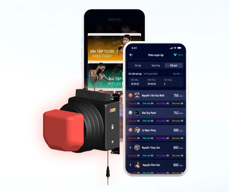 High Durable Boxing Gym Equipment with Adjustable Hardness of Multi-Point Punching Target for All Ages and Genders