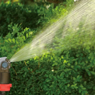 Trident 6-Spike Base Water Pattern Gear Drive Multifunctional Garden Sprinkler for Efficient Irrigation of Watered Areas