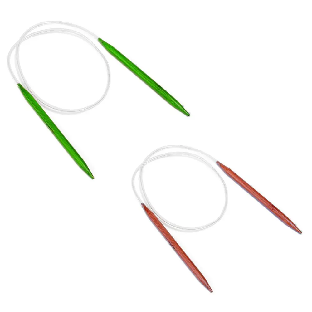 Needlework Adjustable Fixed circular Kink-Resistant Cable - Knit Quicker, Longer & Easier Reduced Hand Stress US8 5mm