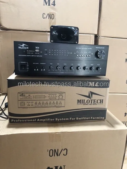 Усилитель мощности 350 громкоговоритель с подключением усилитель используется для птичьего дома на продажу