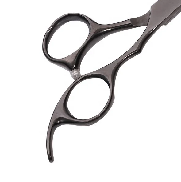 Профессиональные ножницы для стрижки волос с пользовательским логотипом Amazon оптовые цены ручка из нержавеющей стали и прямой кончик лезвия