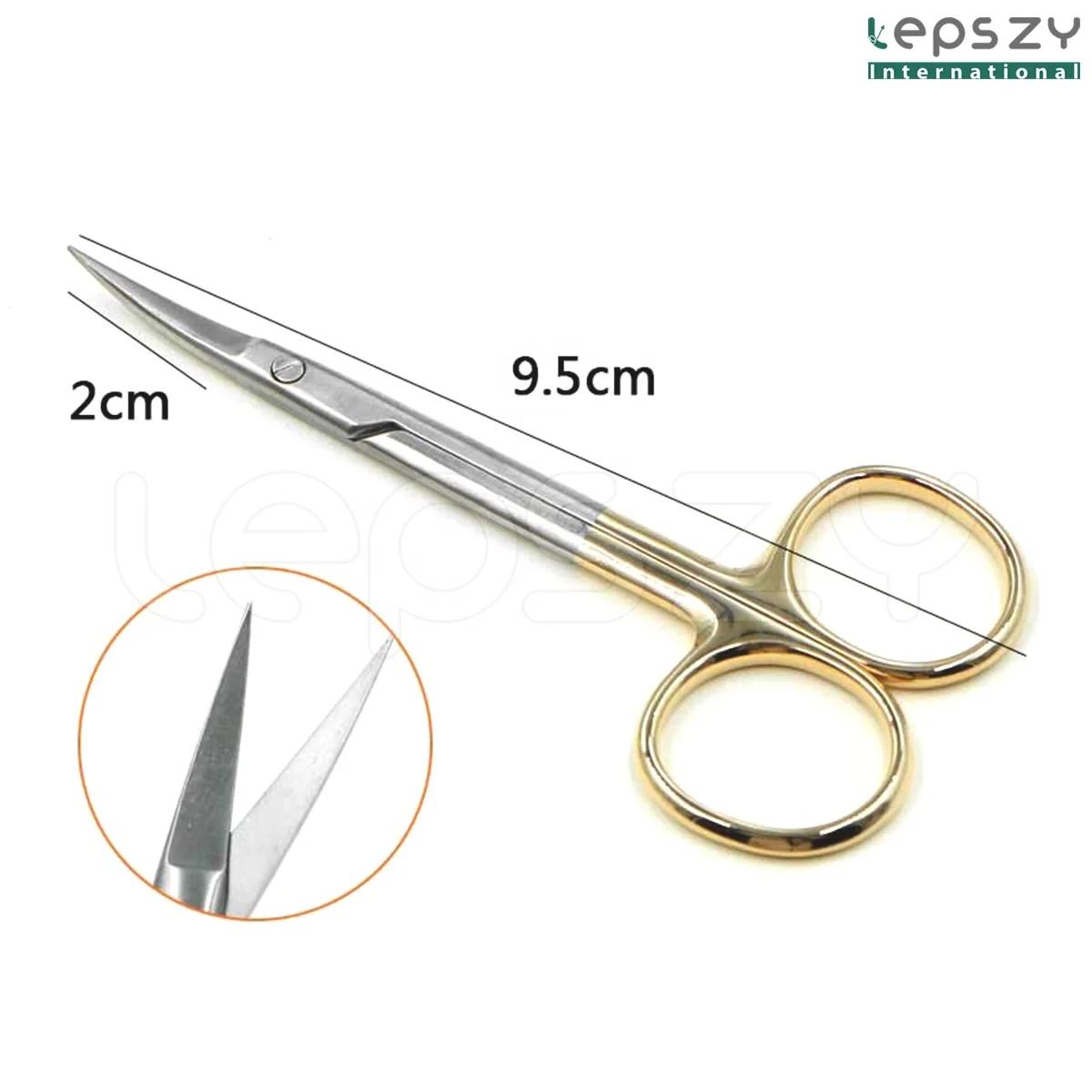 Ordinary Surgical Eye Scissors Beauty Scissors with Stainless Steel Metal Manual Power Source Mol Safety Standard Cutting Tissue