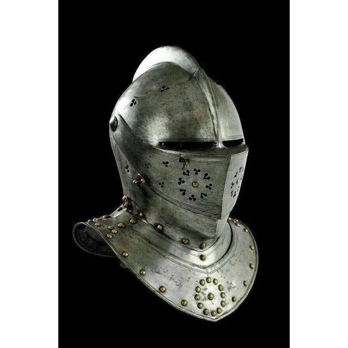 Medieval Helmet best look SCA Medieval Knight Tournament Close Armor Helmet