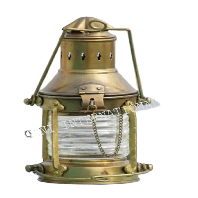 Decorative Vintage Anchor Oil Lamp Lantern Boat Light Anchor Lamp