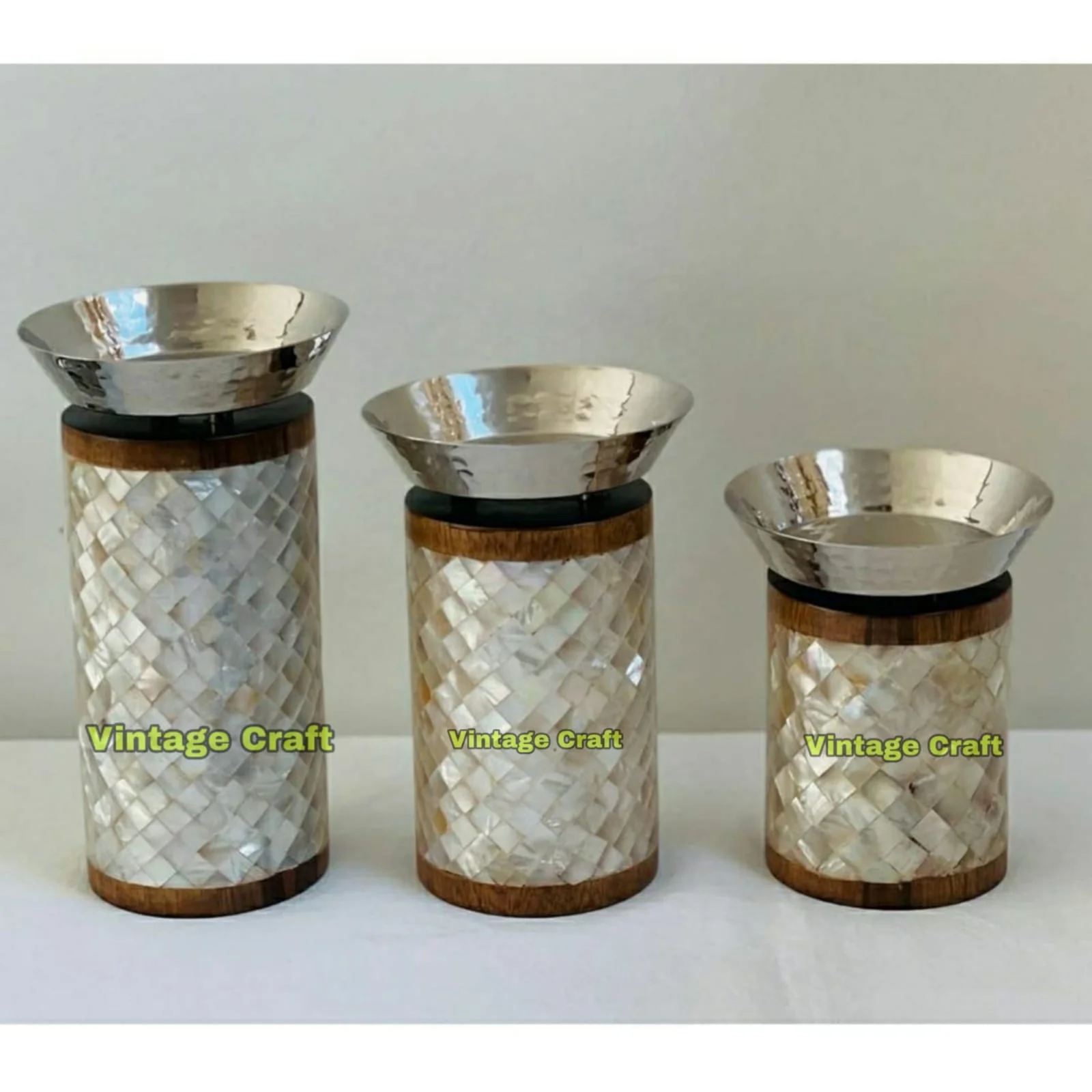 HOT SELLING 2022 MOTHER OF PEARL INLAY INCENSE OUD BURNER GULF UAE DUBAI BY VINTAGE CRAFT