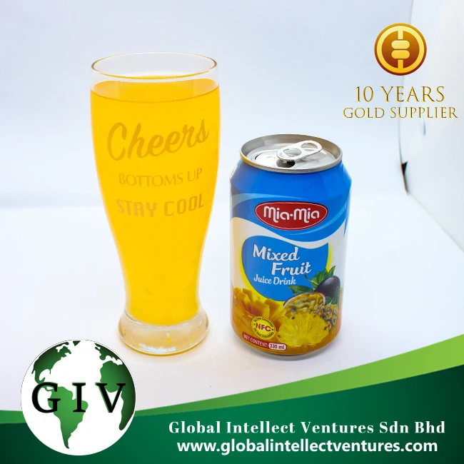 High Quality MIX FRUIT JUICES /HIGH QUALITY NATURAL JUICES Global Fruit Juice 250ml/350ml