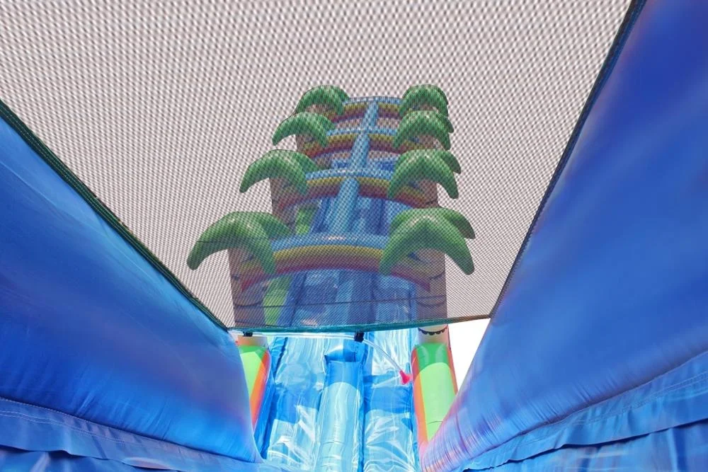 jungle theme inflatable water slide  and  slip  for children inflatable water slides for sale