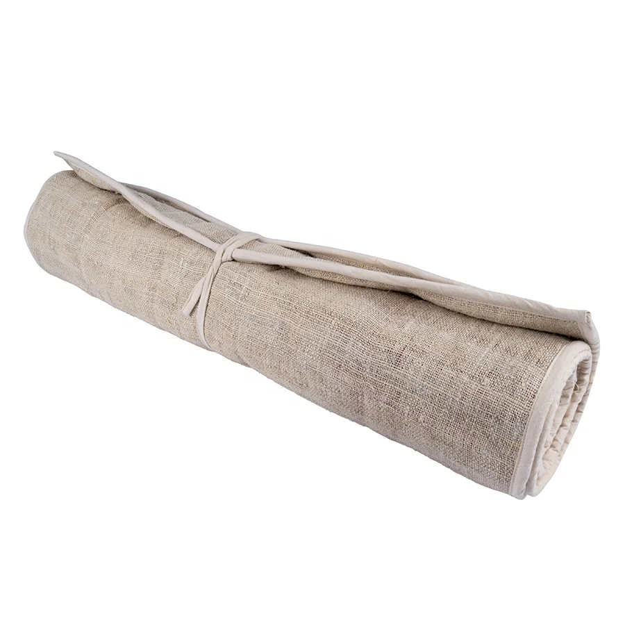 Master size 3 layer Himalayan Hemp yoga Meditation mat-30/78 inches non toxic-non allergic himalayan hemp yoga meditation mat