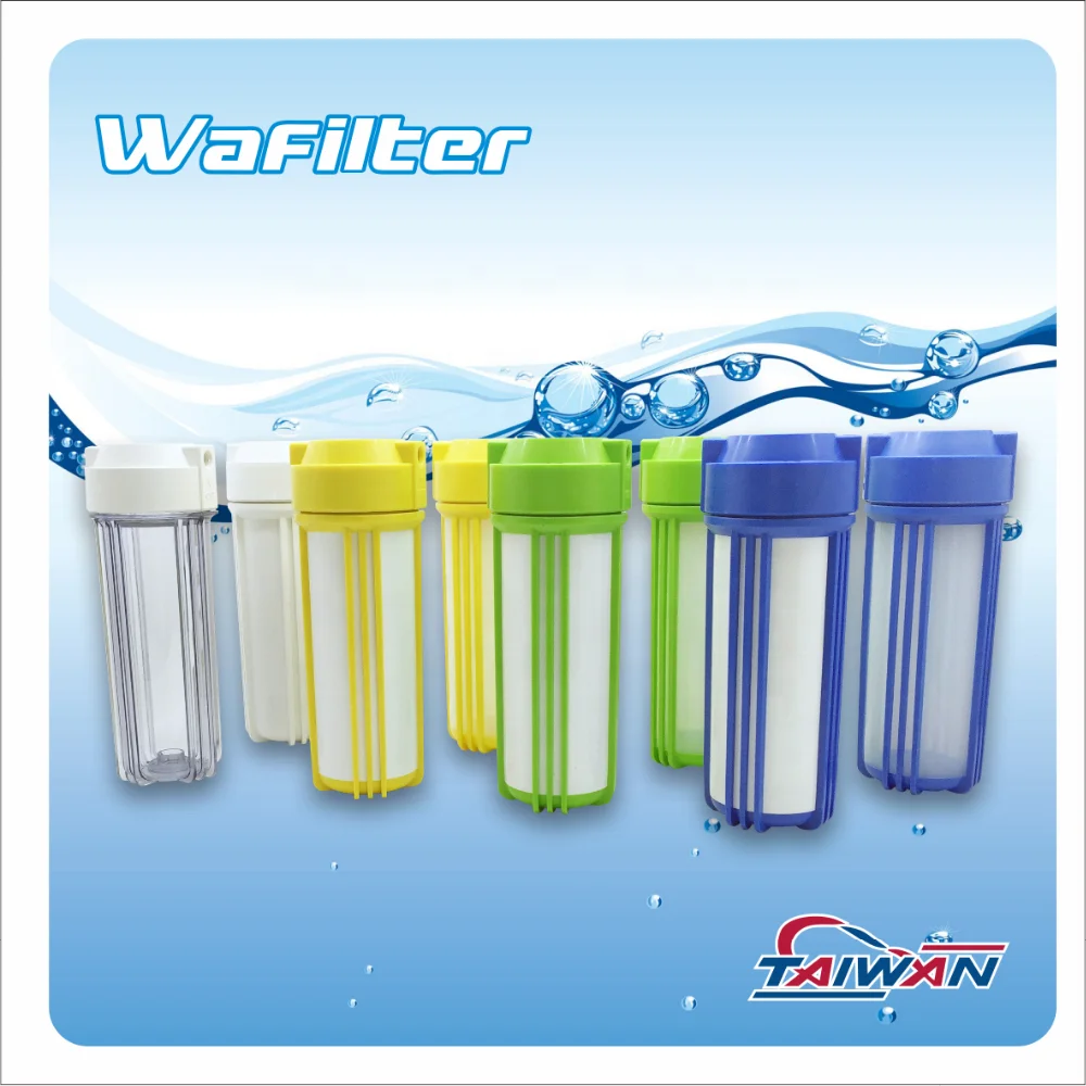 Taiwan 10 inch Canister Water Filter Plastic Housing for RO System Spare Parts Canister