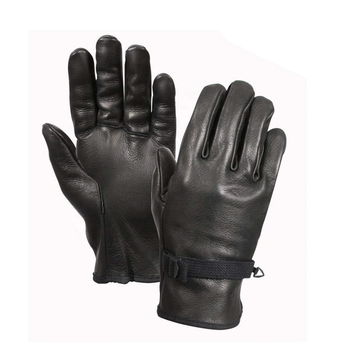 Leather Law Officers Tactical Touch Screen Wrist Cover Fashion Hunter Driving Rescue Combat Gloves