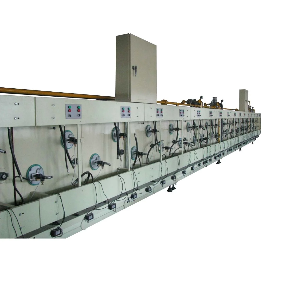 custard Cake Production Line with baking oven // sponge cake making line with good material
