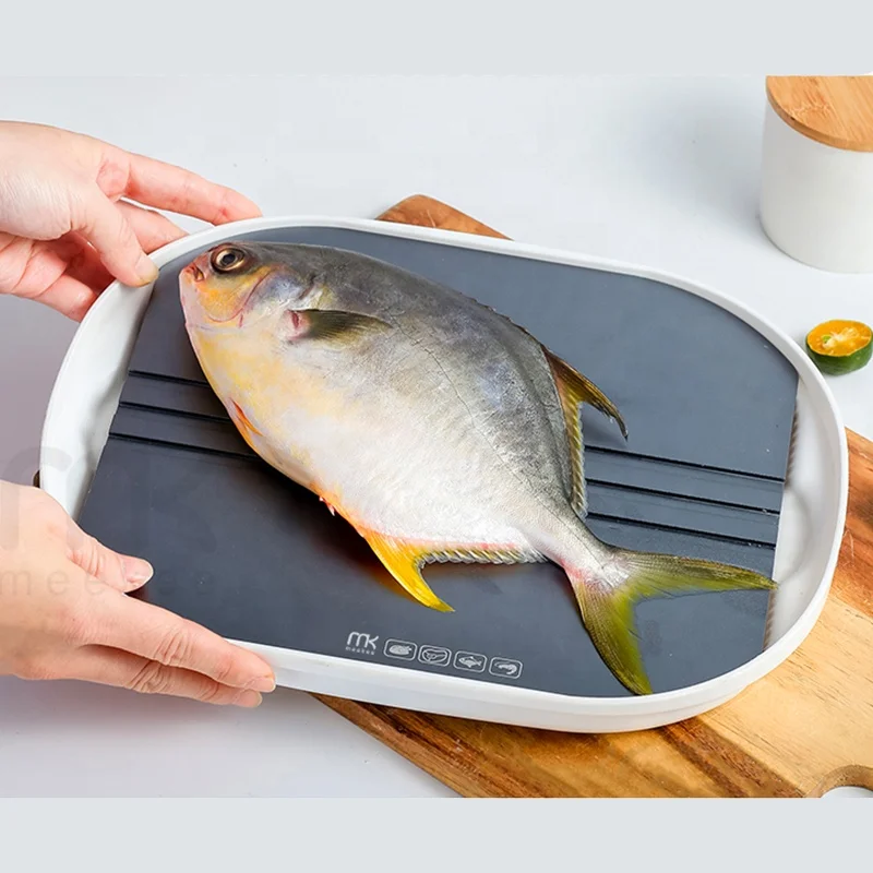kitchen quick defrost thawing plate tray