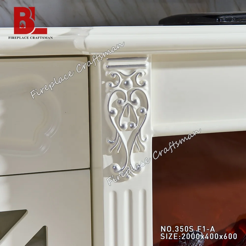 Portable Hot Wind Modern Design Electric Heating High Carbon Stainless Steel Furnace Core Fireplace