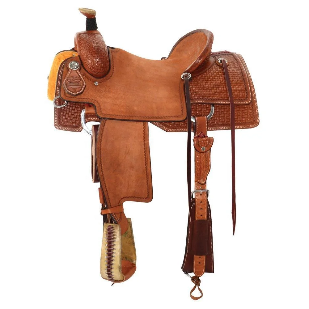 2021 Wholesale Horse Riding Saddles Made With Cowhide Leather With OEM Services