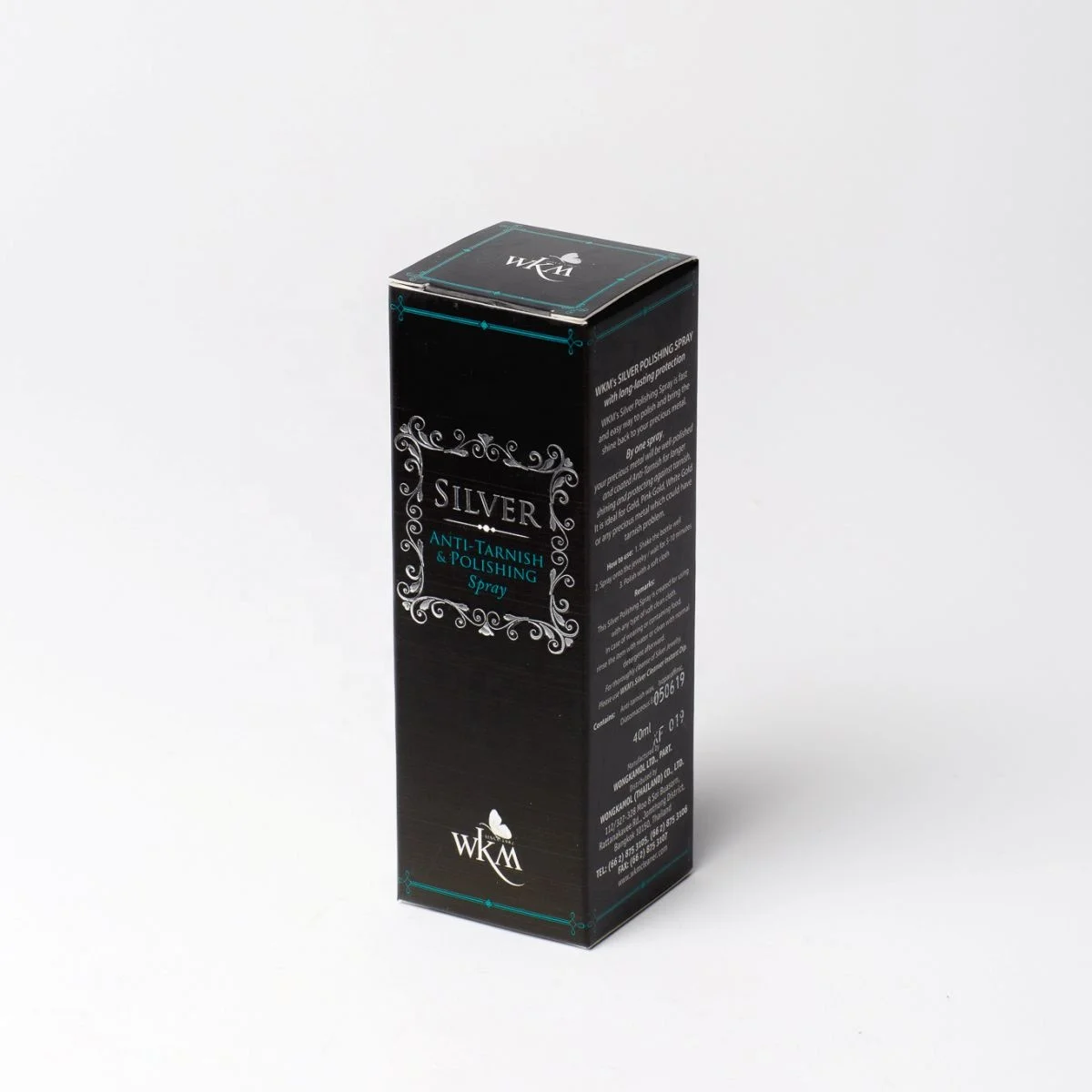 WKM Silver anti tarnish liquid spray 40 ml provide anti tarnish coating for long lasting shine