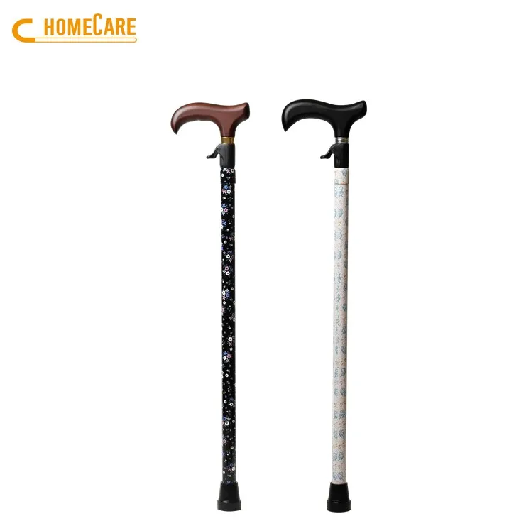 Taiwan Patented Adjustable Walking Canes Safety Lightweight Walking Sticks Easily to Adjust Height