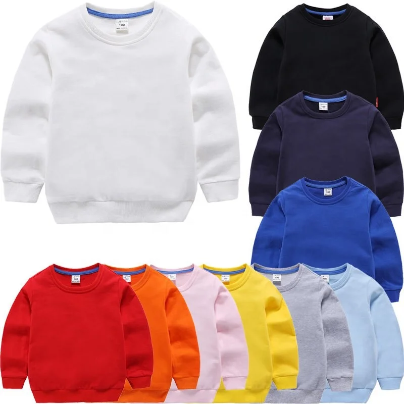 2021 New Arrival Custom Colour Print Size Unisex Comfort to wear Wholesale Pullover Children Sweatshirts From Bangladesh