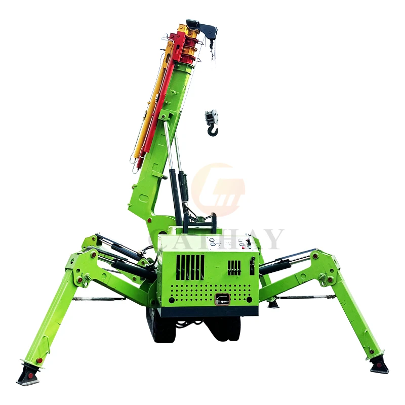 Mobile crane 10 ton tracked cranes for spider crane rental