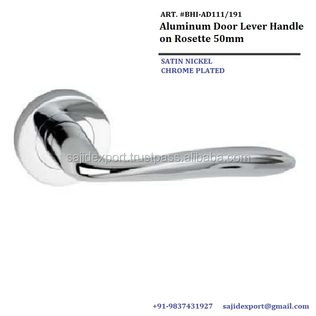 High Efficiency Door Handle Rose Lever Latch Door Handle With Lock For Home And Hotel Door Interior Available At Door Handle