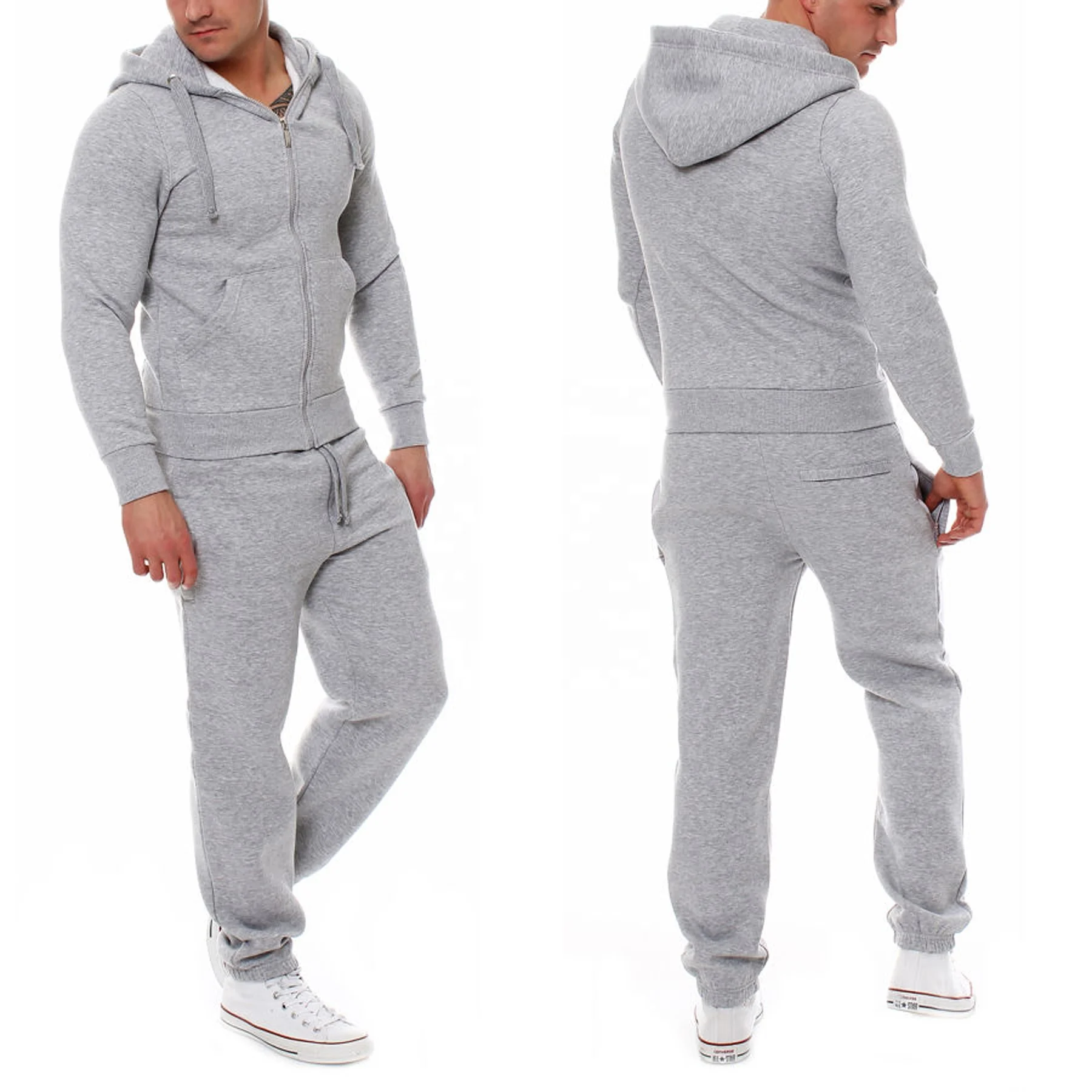2021 Latest Customized Design Men Slim Fit Tracksuit/ Men Sweatsuit/ Custom Made Men Jogging Suit