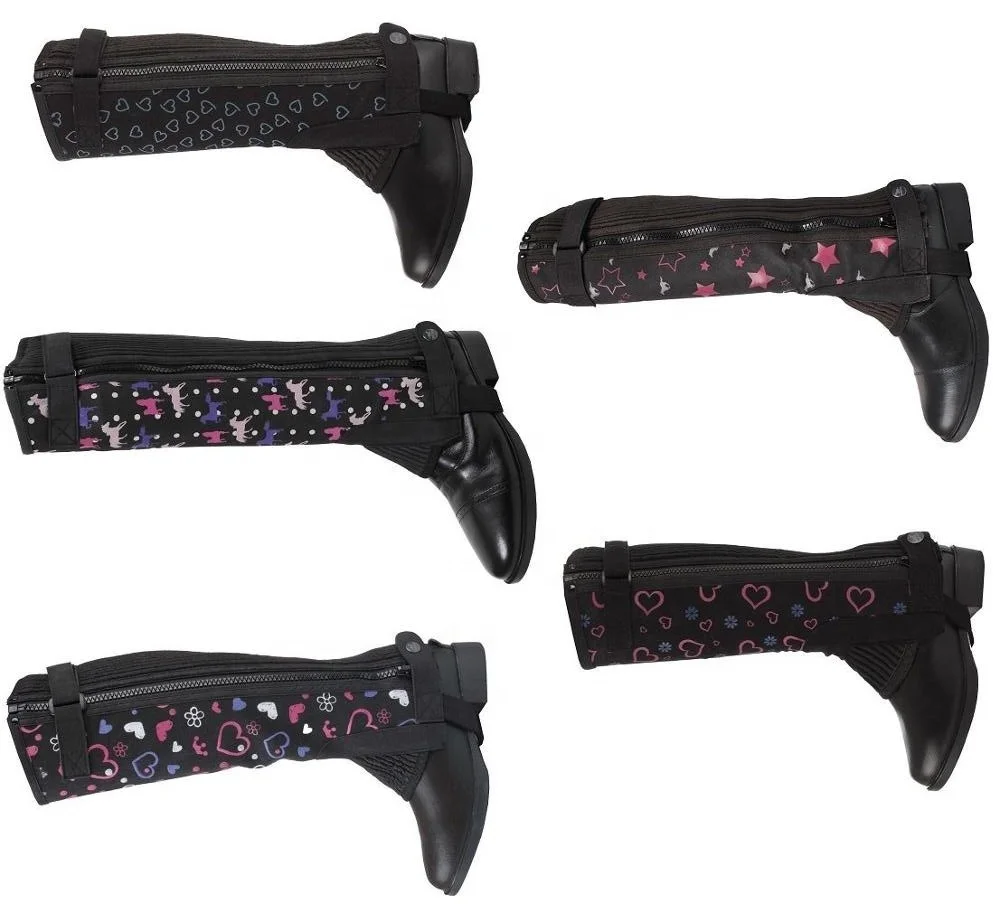 
Horse Riding Half Chaps/Horse Riding Half Amara Chaps/Equestrian Half Chaps 