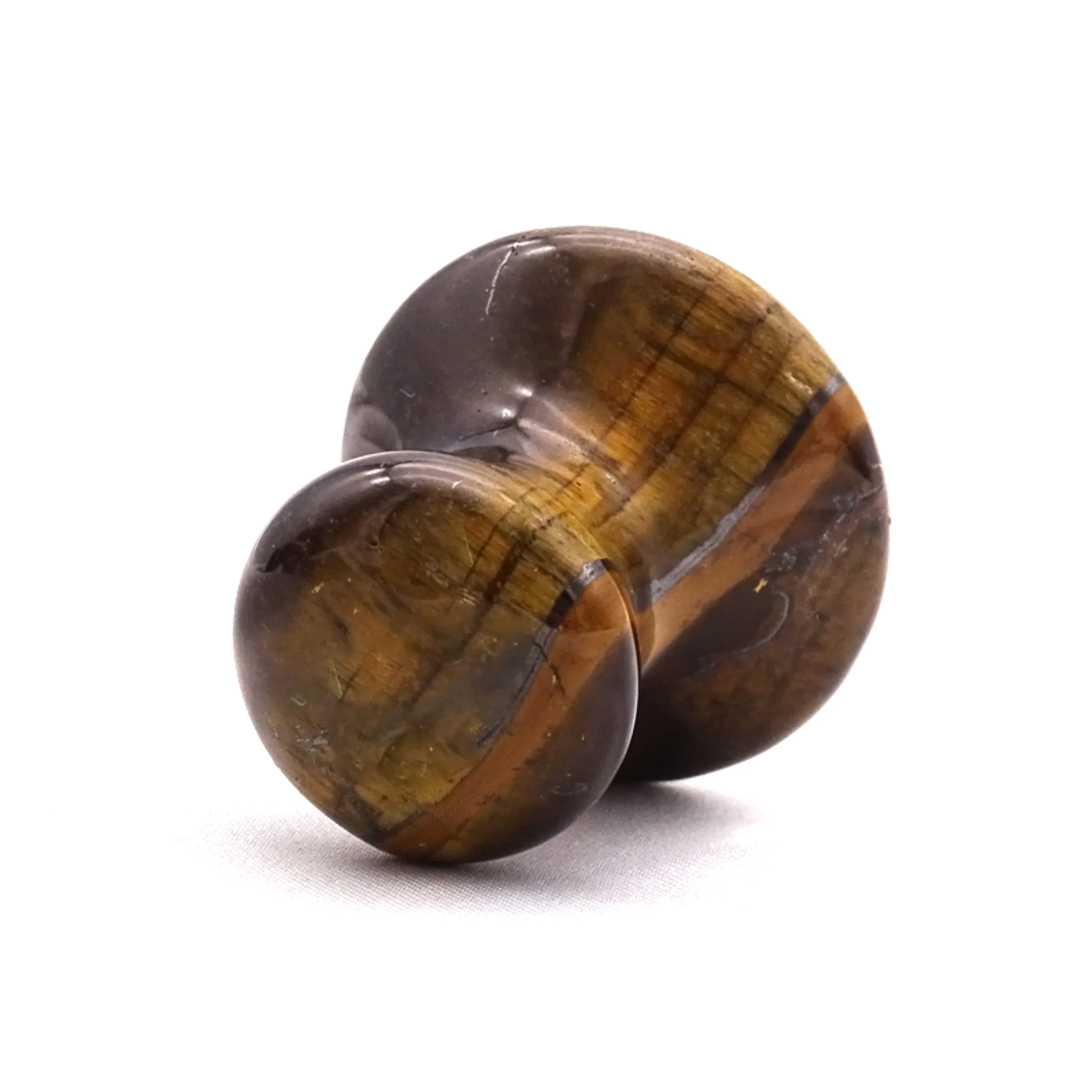 Natural Gemstone Tiger Eye Guasha Mushroom Facial Massager Kit Mushroom Shaped Jade Guasha Massage Set Face Massage