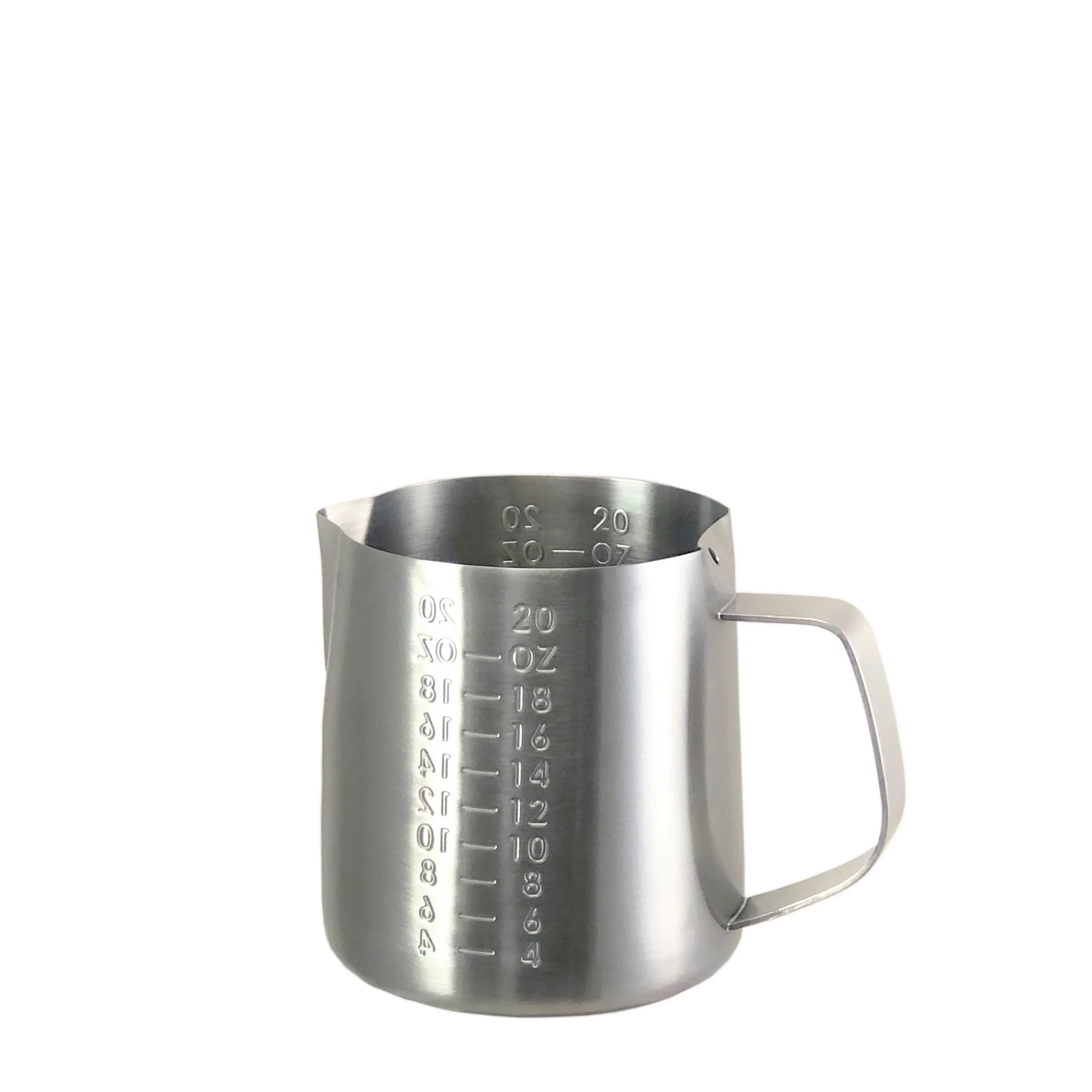 600ml / 1000ml / 1500ml / 2000ml Stainless steel measuring jug measuring coffee Latte Frothing Pitcher 20oz 32 50 64 ounce