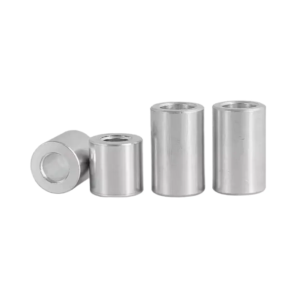 round & Hex Stainless Steel Fasteners Unthreaded Spacers in Brass and Alloy Material