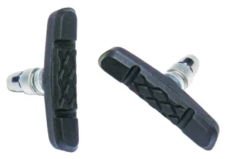 High Quality Steel & Rubber V Brake Pads for MTB & Road Bikes Excellent Friction Rim Brake Shoes for Cycling