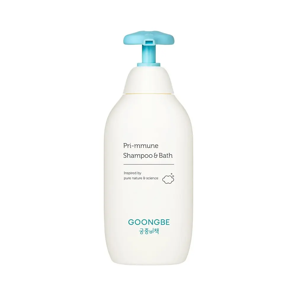 New in stock Korea Hot Selling Basic care for children Product Wholesale new arrival GOONGBE PRI-MMUNE SHAMPOO &amp BATH 350ml