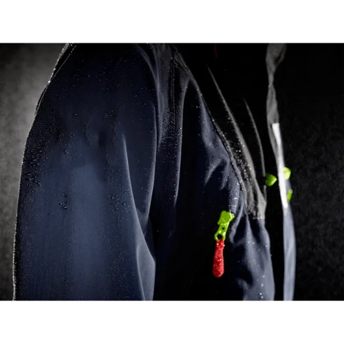 Мужская водонепроницаемая куртка с регулируемыми двойными манжетами и регулируемой талией