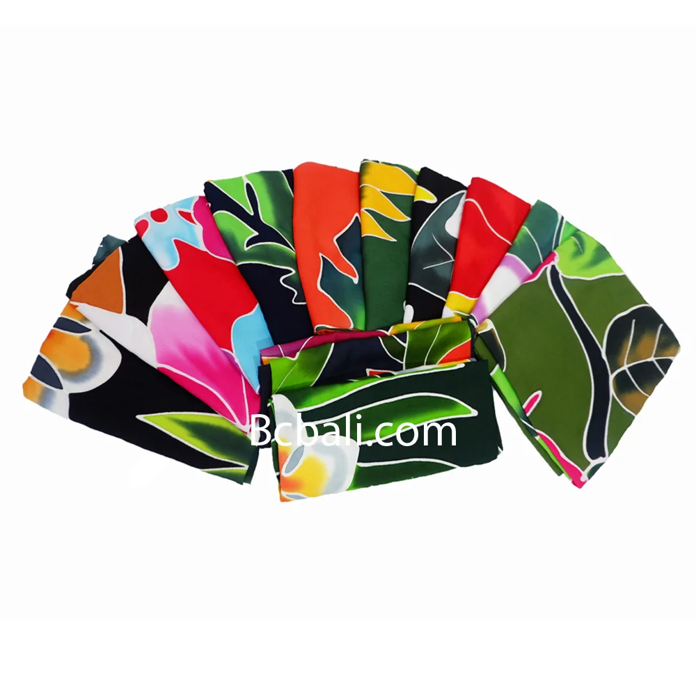 Pareo Summer beach wear sarong clothing body cover design hand painting floral Best  Quality from Bali