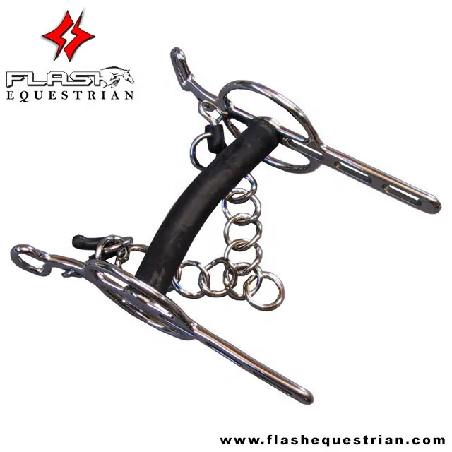 New Top Quality Liverpool Mullen Mouth Driving Bit Soft Padding Stainless Steel Western Bits German Silver Bit Manufacturer