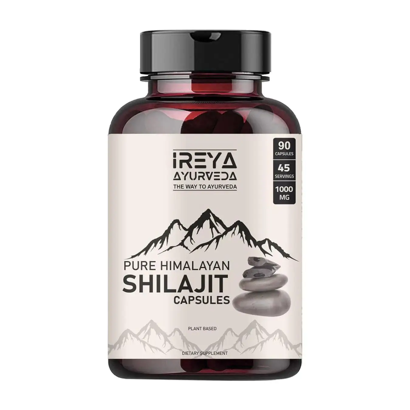 Pure Himalayan Shilajit Extract Capsules - Natural Energy Booster & Immune Support | Bulk Suppliers