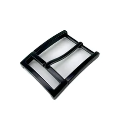 black belt buckle 40mm brass