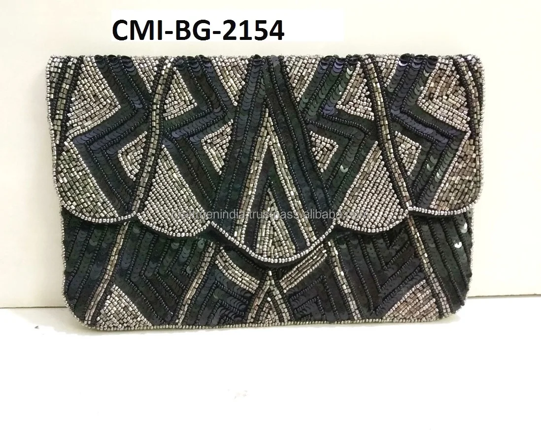 Clutch Bag women Handbag Beaded Clutch Bag India Clutch Bag
