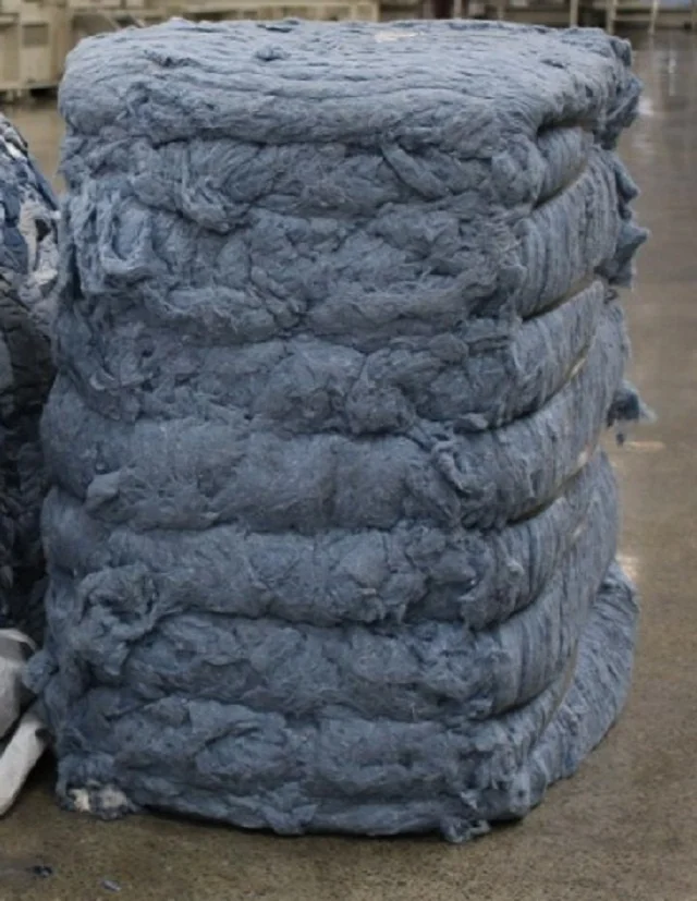  Джинсовые волокна отходы хлопка плохое волокно в тюках для наполнения пряжа плохой войлок мисс Азура