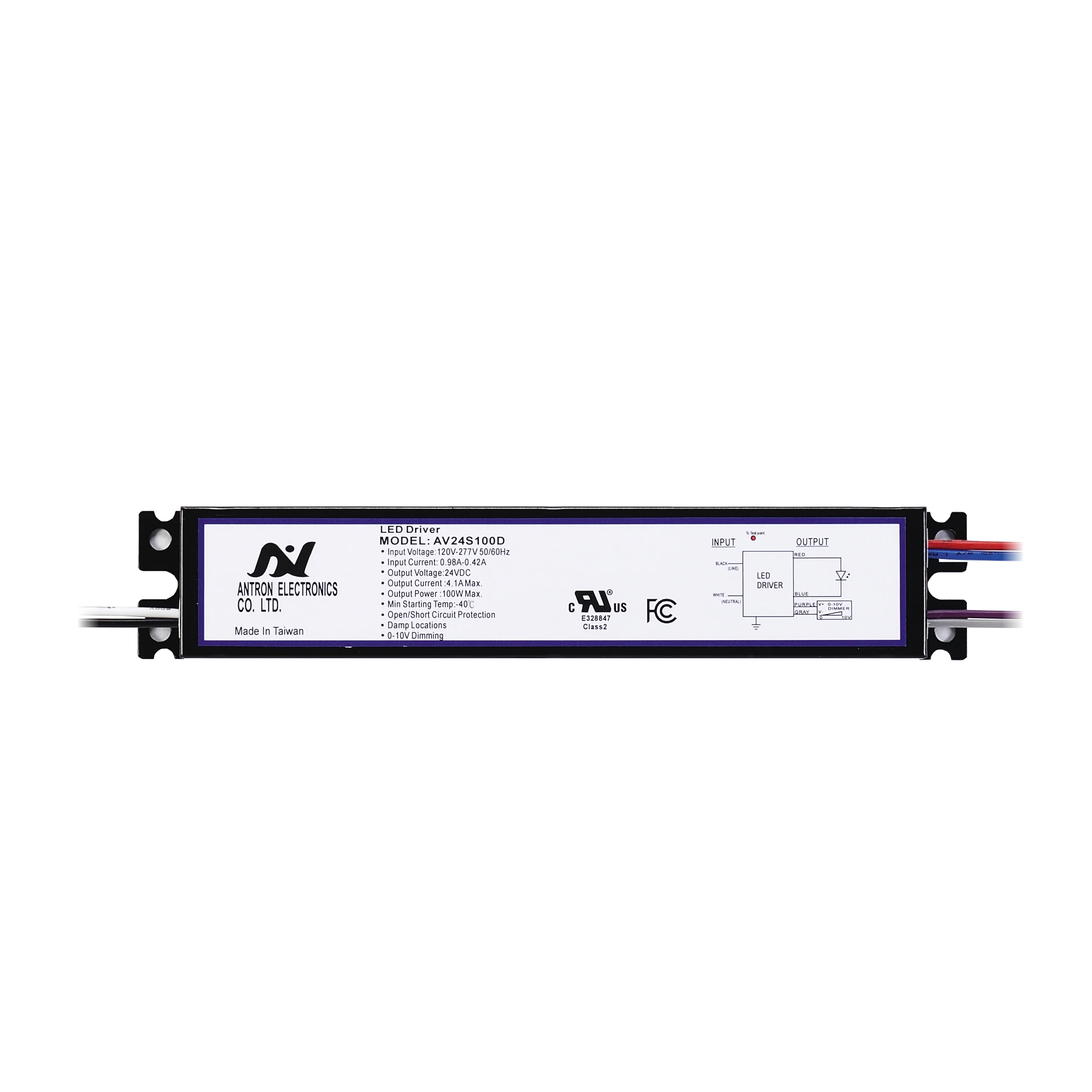 Constant Voltage Driver 100W Dimerizavel Tenso Constante