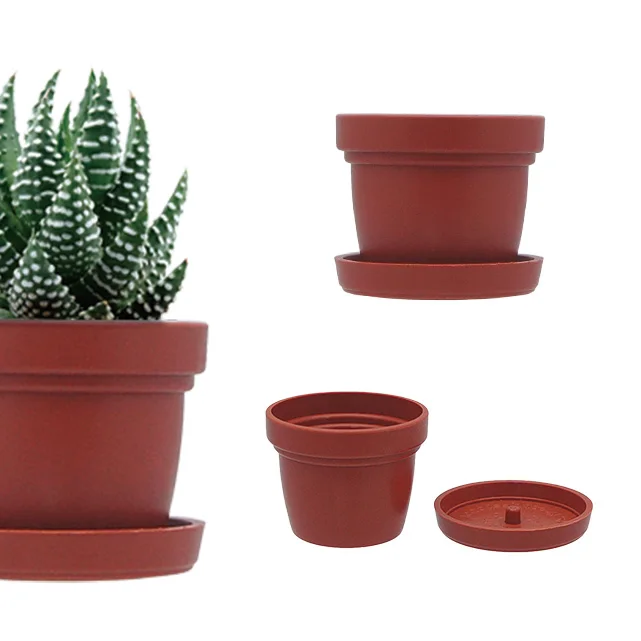 Min planter pots for live succulents