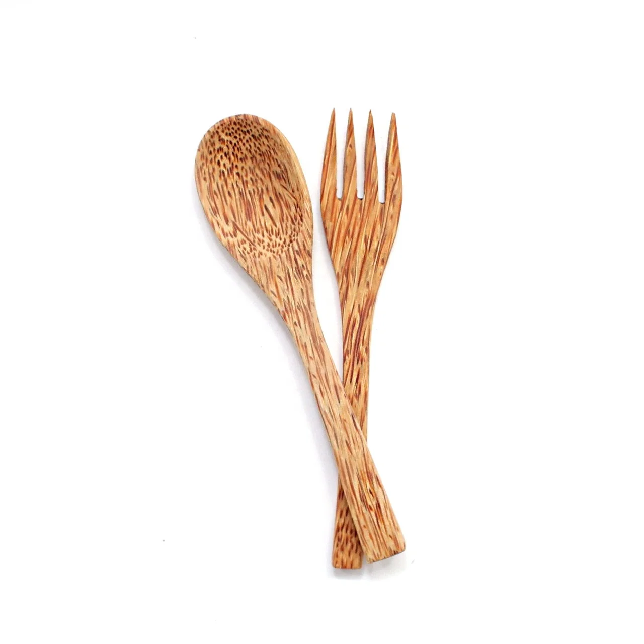 HOT 2023 Natural Wooden SPOON Coconut Bamboo Kitchen Dinnerware Sets Spoon Set Utemsils Brown/Orange High Quality